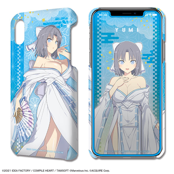 『閃乱忍忍忍者大戦ネプテューヌ -少女達の響艶-』デザジャケット iPhone XRケース&保護シート デザイン07(雪泉)